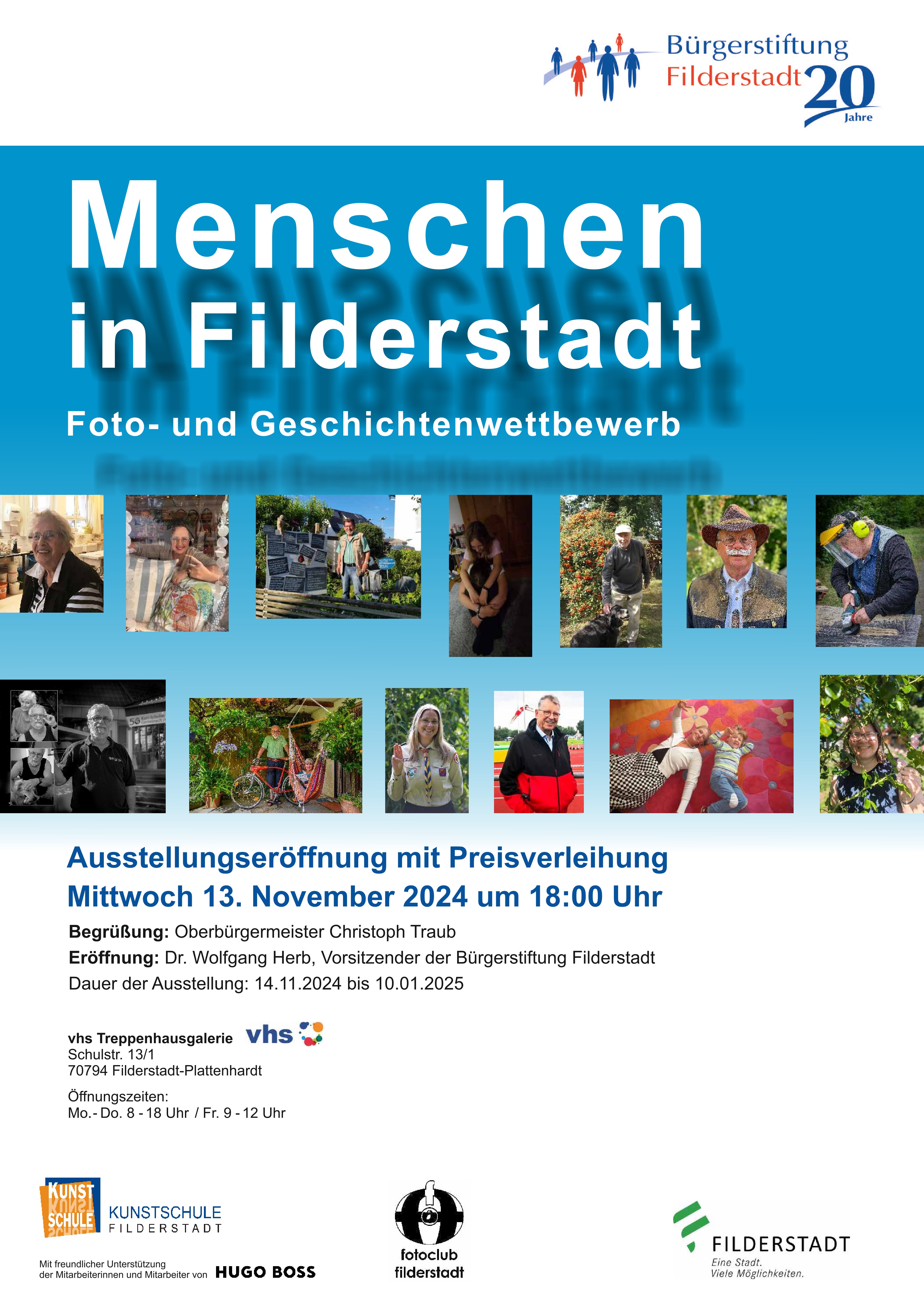 Einladung Menschen in Filderstadt 20 Jahre Burgerstiftung final 1
