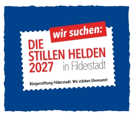 Burgerstiftung Stopper stille Helden 2024 wir suchen klein